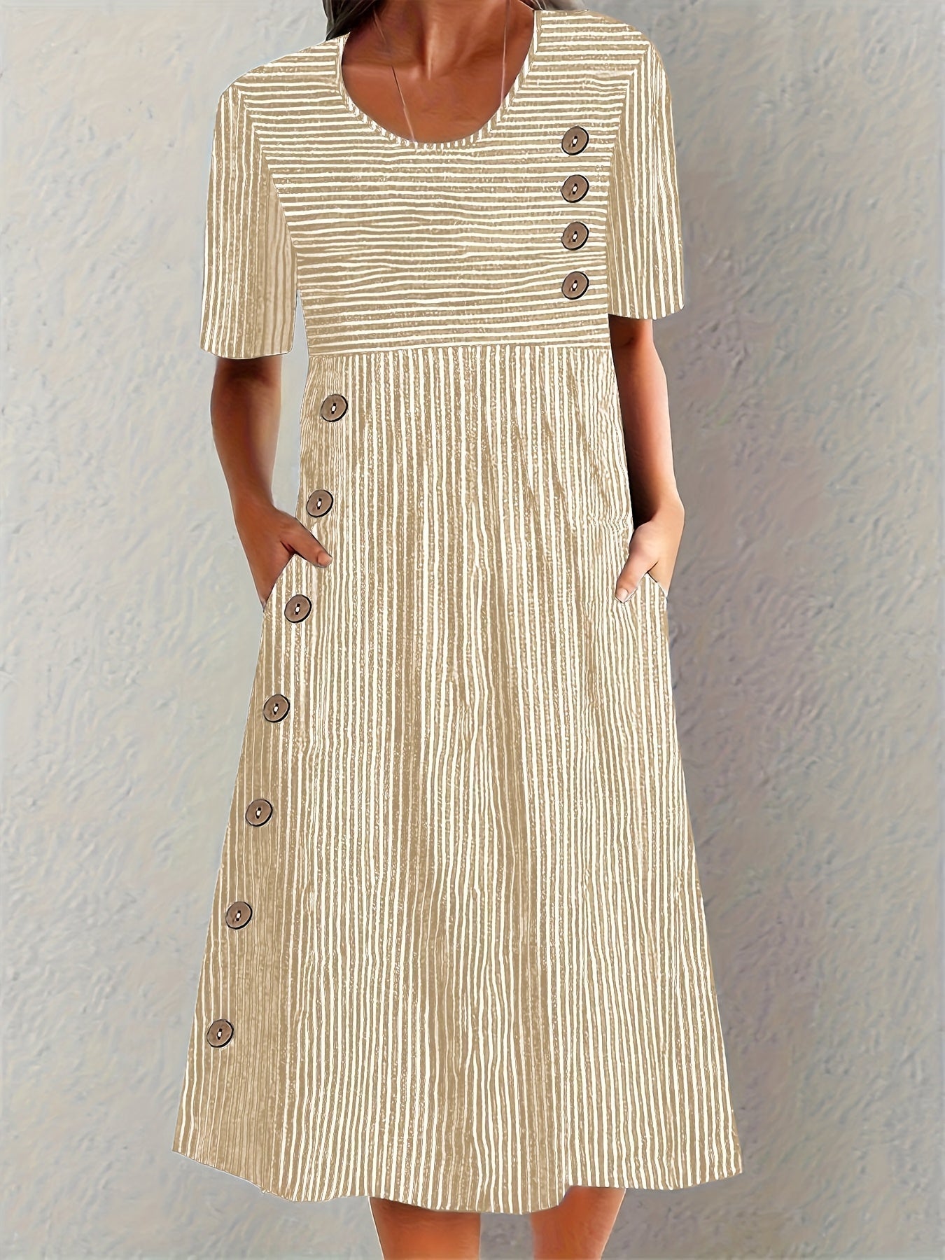 SOFIA™ | Striped Summer Dress