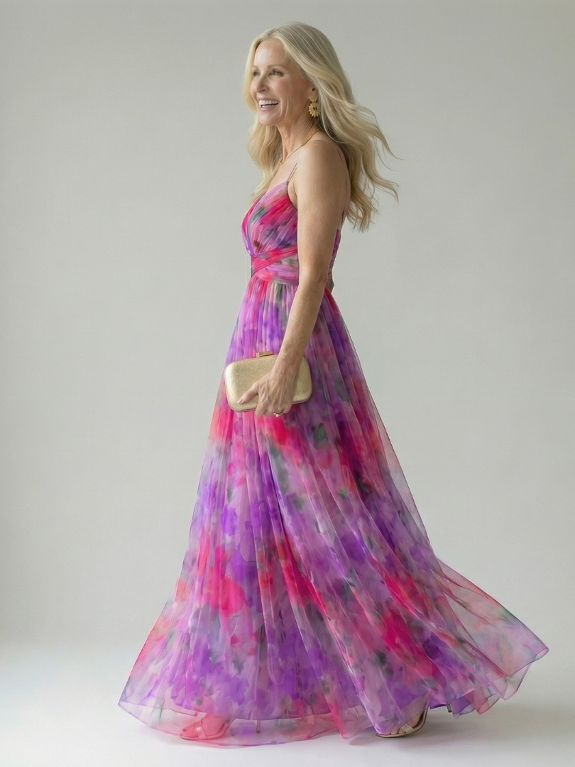 ISEL| Soft Wrap Maxi Dress