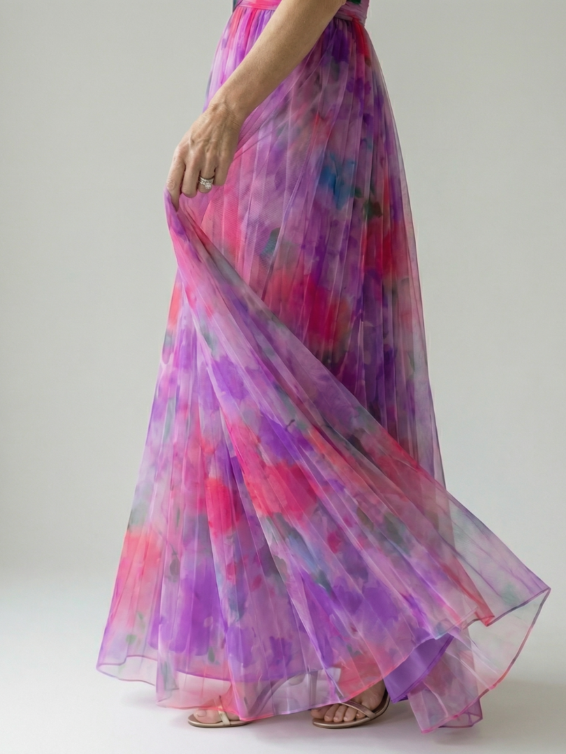 ISEL| Soft Wrap Maxi Dress