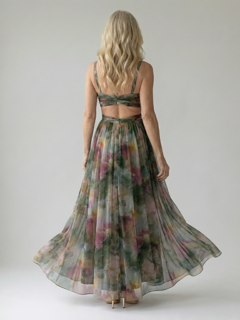 ISEL| Soft Wrap Maxi Dress