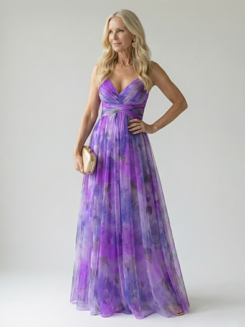 ISEL| Soft Wrap Maxi Dress