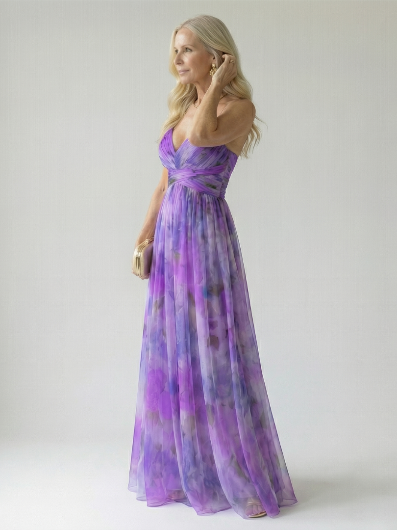 ISEL| Soft Wrap Maxi Dress