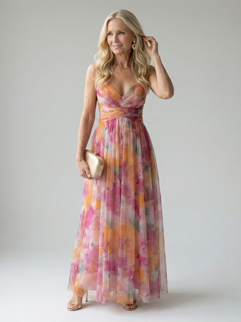 ISEL| Soft Wrap Maxi Dress
