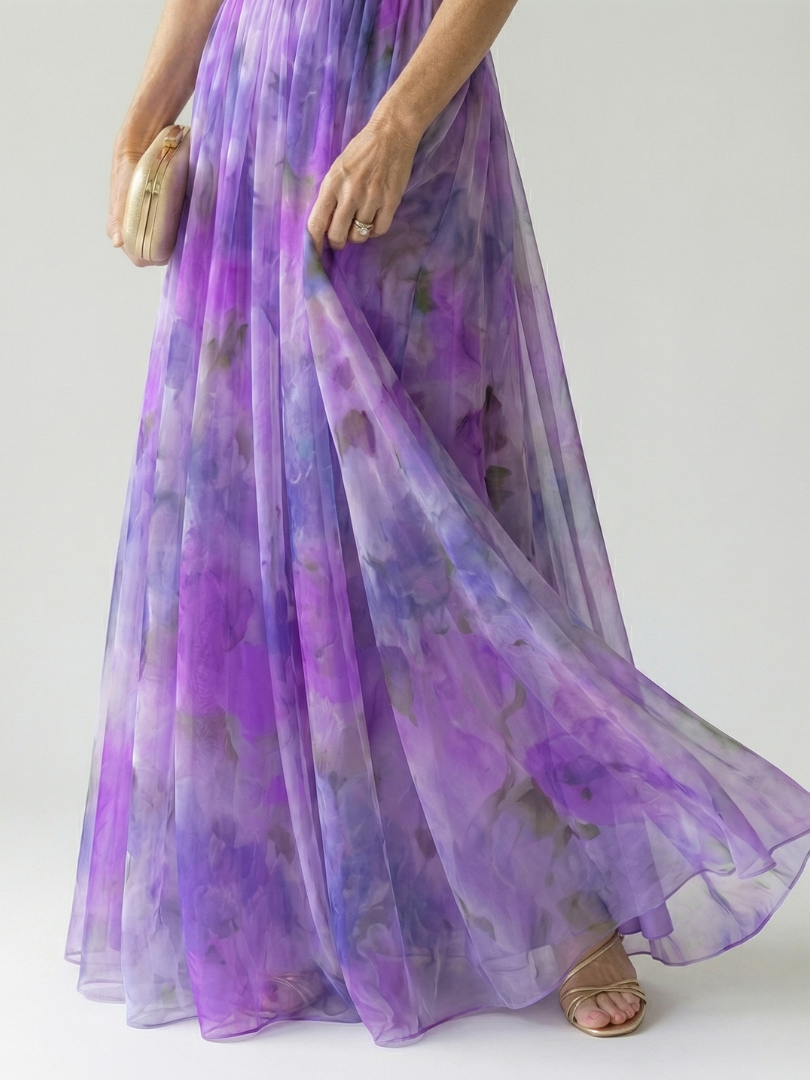 ISEL| Soft Wrap Maxi Dress