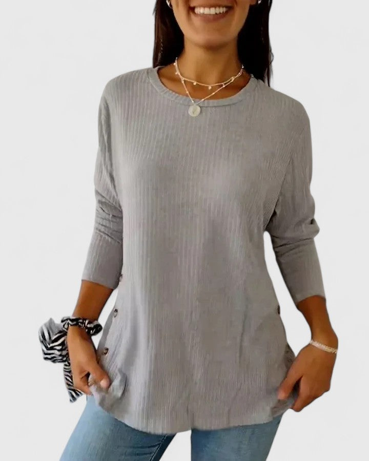 Sarah | Elegant Crew Top