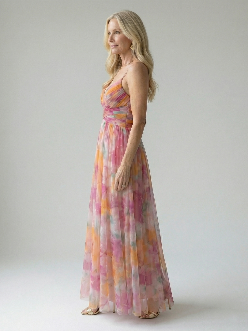 ISEL| Soft Wrap Maxi Dress