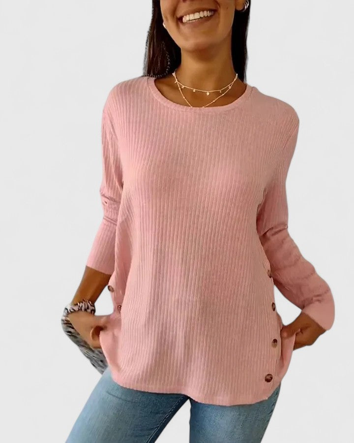Sarah | Elegant Crew Top