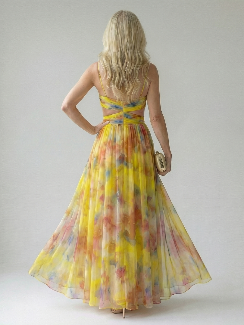 ISEL| Soft Wrap Maxi Dress