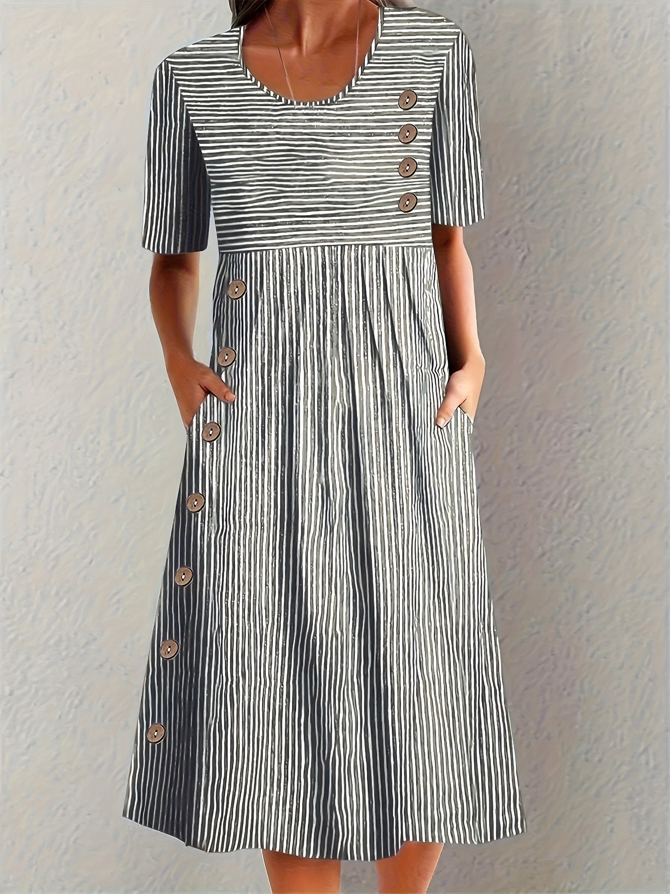 SOFIA™ | Striped Summer Dress
