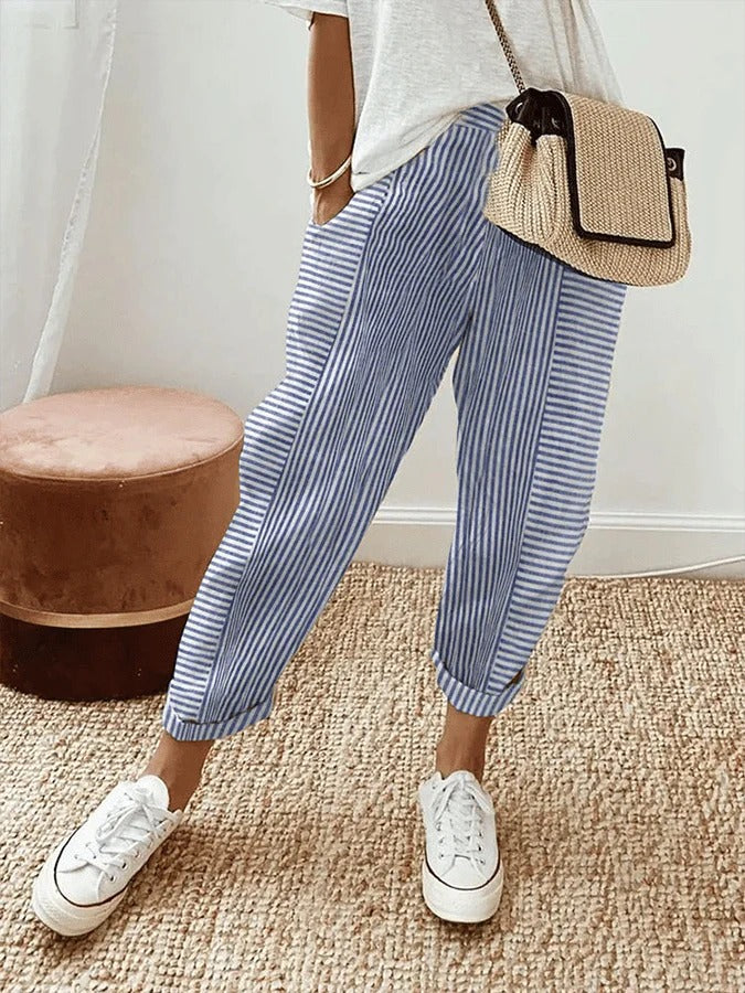 AMYNELLE | Light Flattering Pants