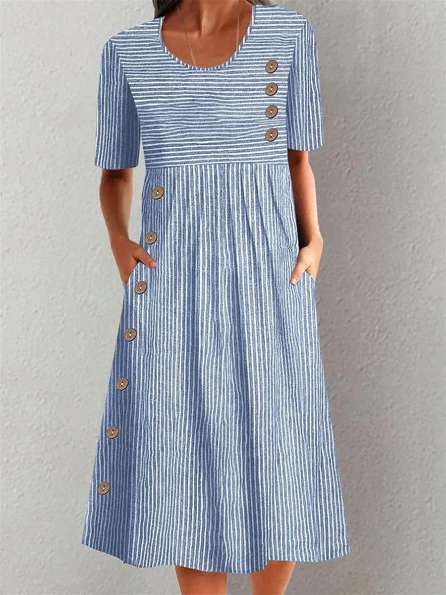 SOFIA™ | Striped Summer Dress