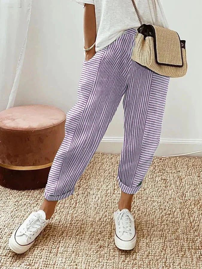 AMYNELLE | Light Flattering Pants