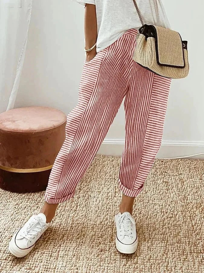 AMYNELLE | Light Flattering Pants